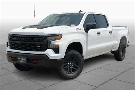 New 2024 Chevrolet Silverado 1500 Custom Trail Boss 4WD Crew Cab 157 ...