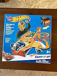 Amazon Hot Wheels Tara Toy ZipBin Ramp It Up Unzip To Convert Into A 21 X21 Racetrack