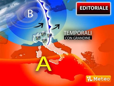 Meteo editoriale di Mercoledì 7 Settembre Tregua già Finita tornano