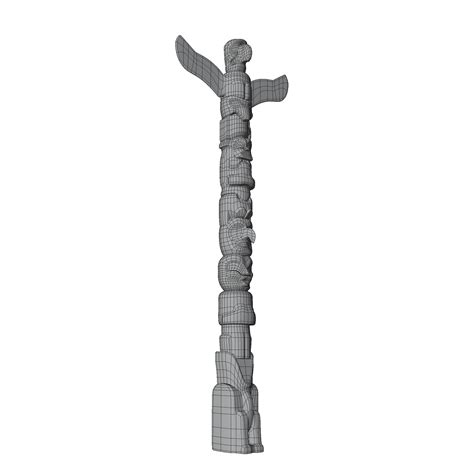 Тотем Орел Лонг 3D Модель $49 - .unknown .obj .fbx .blend - Free3D