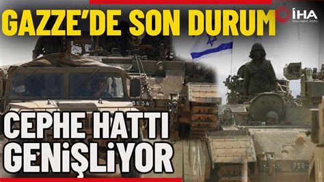 Srail Tanklarla Cephe Hatt N Geni Letiyor Youtube