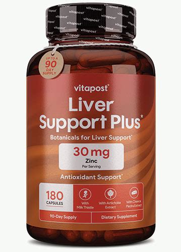 Liver Support Plus Official Store Support A Healthy Liver Vitapost