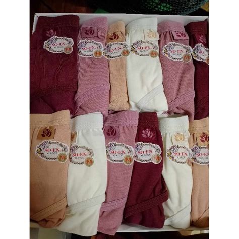 So En Bikini Panty Original Pcs Pcs Bbc Bikini Random Plain Only Shopee Philippines