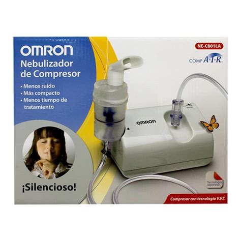 Nebulizador De Compresor Omron NE C801LA 1 Pza Walmart