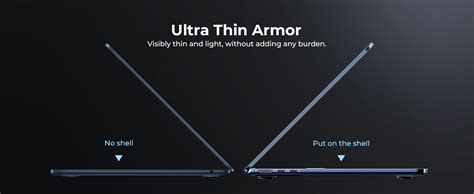 Eoocoo Ultra Thin Armor Compatible With Macbook Air Inch Case