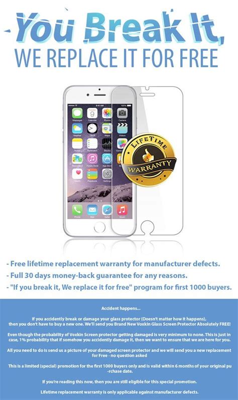 iPhone 6S / 6 Premium Tempered Glass Screen Protector – Voxkin