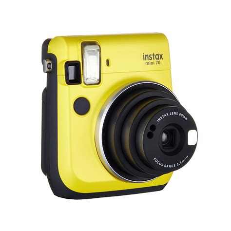 "FUJIFILM" Фотоаппарат моментальной печати "Instax Mini 70" жёлтый ...