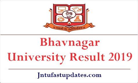 Bhavnagar University Result 2019 Mkbu Ba Bsc Bcom Ma Fy Sy Ty