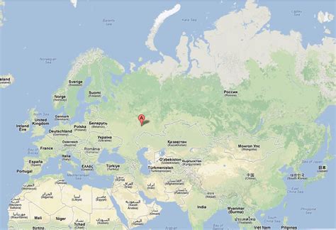 Tolyatti Map