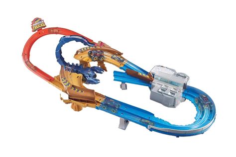 Buy Hot Wheels Monster Truck Scorpion Sting Raceway Playset At Mighty