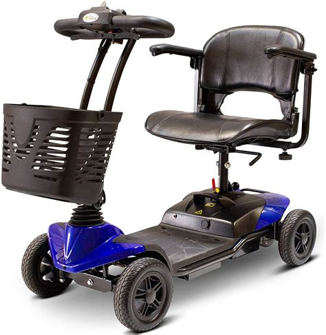 Mobility Scooter Electric Powered Mobile Wheelchair Device Blue