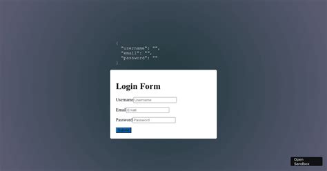 React Hooks Forms Examples Codesandbox