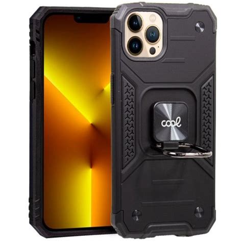 Cool Funda Hard Anilla Negra Para IPhone 13 Pro Max PcComponentes