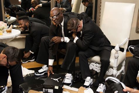 Michael Jordan Wears Air Jordan XI Low "Concord" at Wedding | Complex