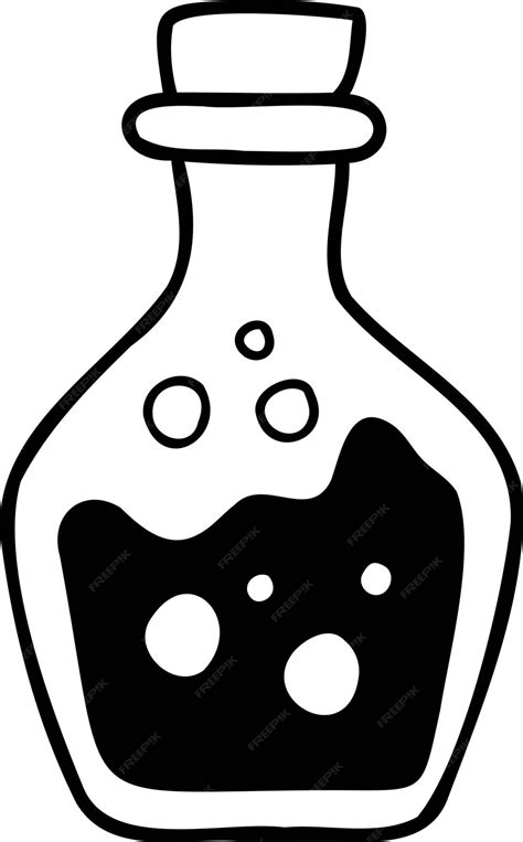 Premium Vector Hand Drawn Halloween Potion Illustration