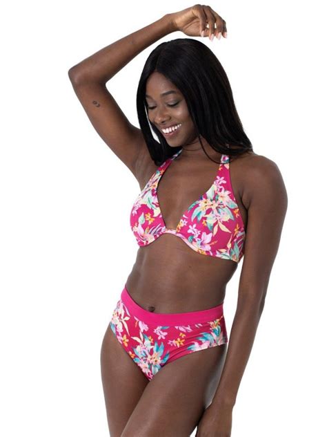 Authentic DORINA Vanua Levu Bikini Top Pink 66 Off