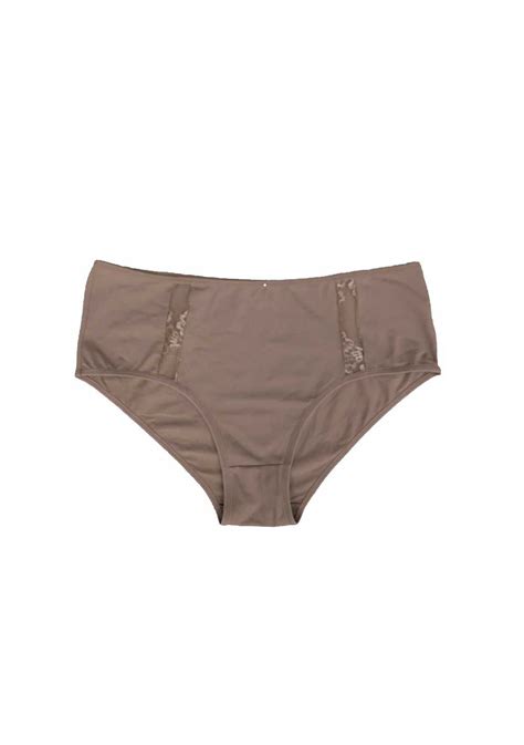 Calcinha Cintura Alta Detalhe Renda Michelle Lingerie