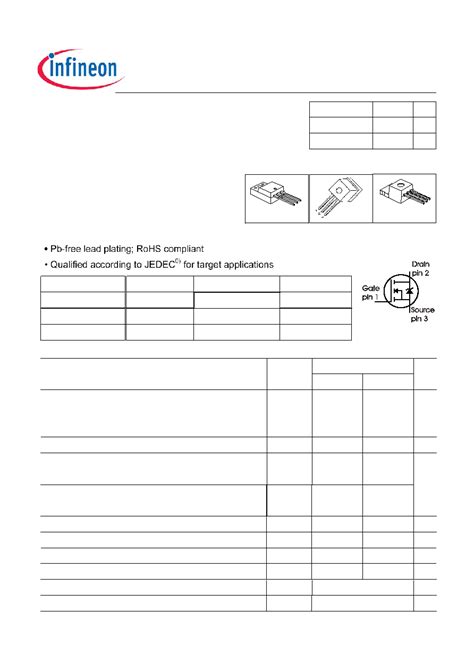 SPP12N50C3 09 Datasheet 1 14 Pages INFINEON Cool MOS Power