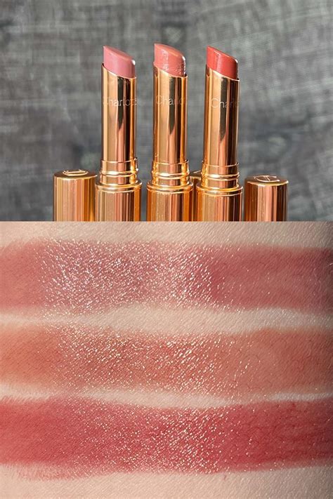 The Ultimate Nude Lipstick Collection Charlotte Tilbury Super Nude Lipsticks Review Swatches