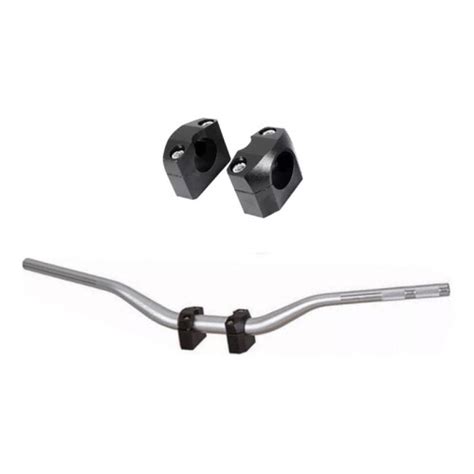 Guidão Esportivo Moto FAT BAT NAKED FAZER CB 300 HORNET XJ6 NEXT PRATA Shopee Brasil