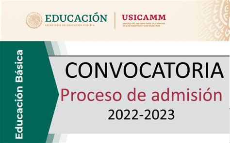 Convocatoria Proceso De Admisión 2022 2023 Diario Educación