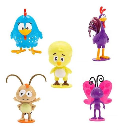 Boneco Da Galinha Pintadinha - Bonecos Da Galinha Pintadinha - 5 Bonecos - DTC - Bonecos - Magazine Luiza