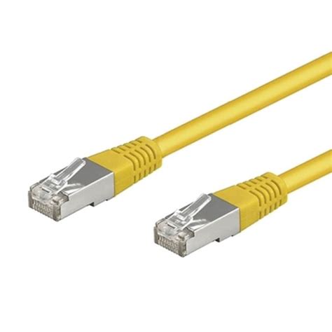 Cordon Rj45 Cat 6a S Ftp 0 5m Jaune