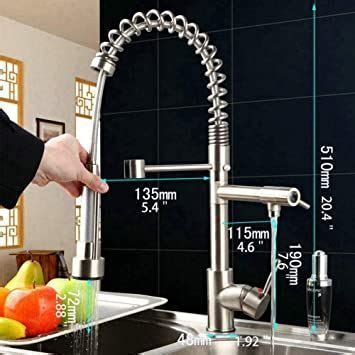 Dwss Kitchen Faucet With Pull Out Down Spray