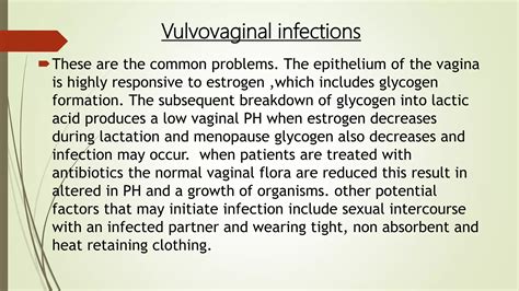 Reproductive Tract Infection Ppt