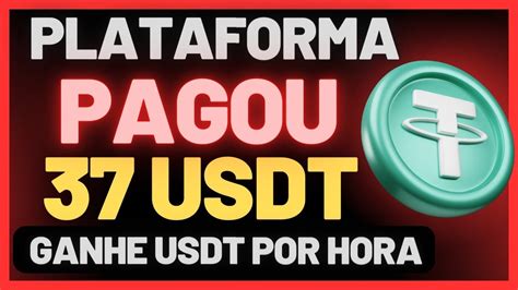 Nova Mineradora Pagou Usdt Na Hora Mineradora Pagando Ao Dia