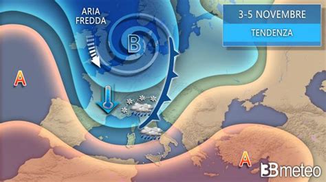 Tendenza METEO L AUTUNNO FA SUL SERIO In Arrivo MALTEMPO FREDDO E