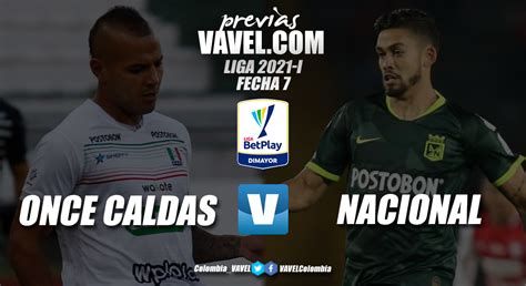 Previa Once Caldas vs Atlético Nacional duelo con alta probabilidad