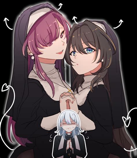 Oh No They Re Hot Said Her Mind Honkai R PolyYuri