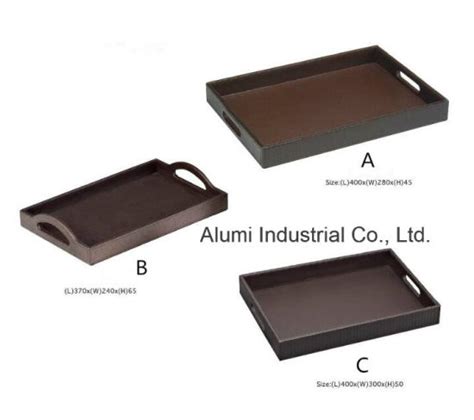 China Pu Leather Tray For Hotel Room China Hotel Amenity Tray And