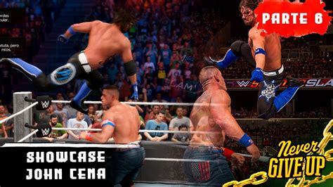 UN ENCUENTEO PHENOMENAL AJ STYLES Vs JOHN CENA WWE2K23 WWE SHOWCASE