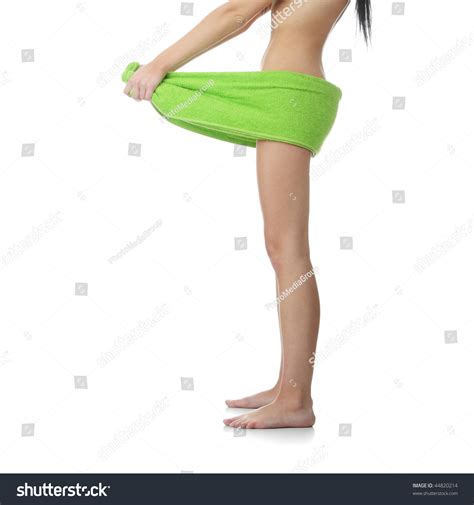 Nice Shape Nude Female Body Covered Stock Photo Shutterstock