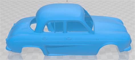 Archivo 3D Renault Ondine Dauphine 1956 1967 Printable Body Car