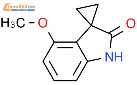 424792 50 7 Spiro Cyclopropane 1 3 3H Indol 2 1 H One 4 Methoxy