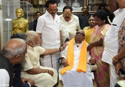 Karunanidhi Death Dmk Chief M Karunanidhi Passes Away Pm Narendra