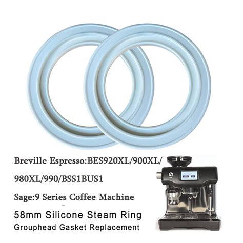 Mm Silicone Steam Ring Group Head Gasket Breville Espresso Machine