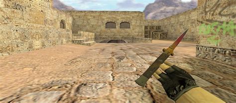 Модель Ножа — «Стилет | Градиент» Скачать для CS 1.6