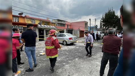 Video Explosión En Neza Deja 3 Lesionados 4 Casas Y 3 Vehículos Dañados