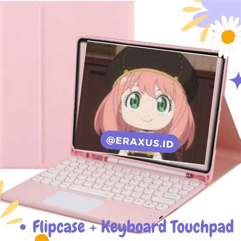 Jual Eraxus Casing Keyboard Touchpad Samsung Tab S9 S9 FE S8 S7