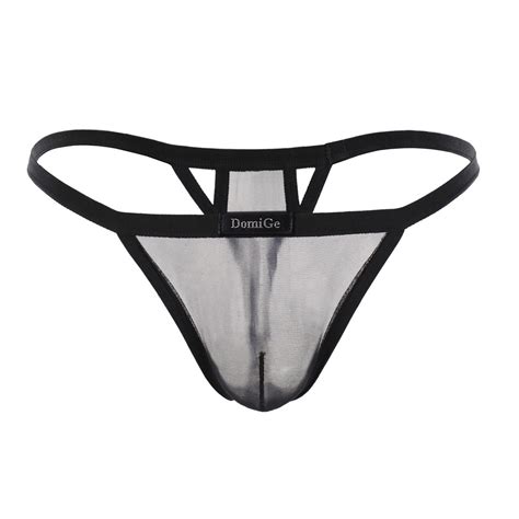 Mens Panties T Thong Pouch Ice Silk Sexy Men Underwear And Sexy Lingerie Price