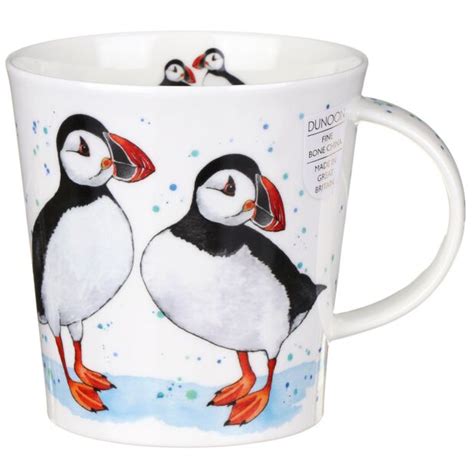 Dunoon Puffins Cairngorm Shape Mug Great British Brands Usa