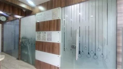 Frameless Glass Partitions Mm At Rs Sq Ft In Vasai Virar Id