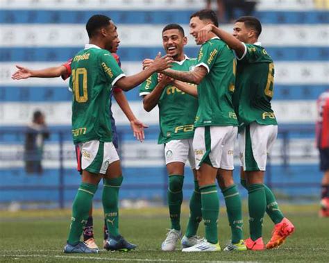 Sub 20 do Palmeiras aplica maior goleada de sua história em uma