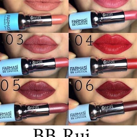 Pin On FARMASI Lipstick Matte Lipstick Nude Lipstick Shades