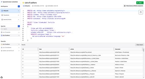 GitHub - aatauil/sparql-browser-extension: Fully featured sparql editor