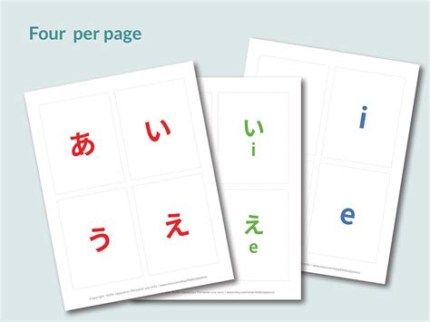 Japanese Hiragana Flashcards for Beginners - Etsy